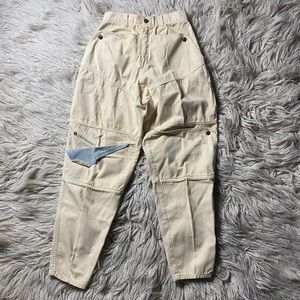 Guess Jeans beige Khaki Pants Size 24x29 Rare! Vintage 90s